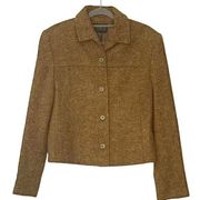 Vintage Express Wool Tweed Coat Size 11/12 Classic Preppy Coat