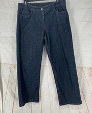 Eileen Fisher Blue denim cropped jeans