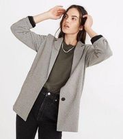 Madewell Dorset Blazer in Houndstooth NWT