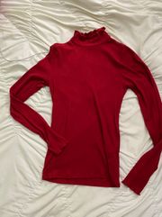 Red Turtleneck