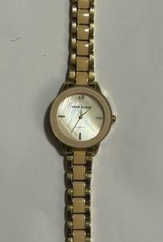 Used good condition Ann Klein diamond watch needs a battery