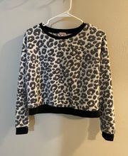 Cheetah Print Sweater