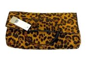 BP. Classic Women’s Clutch Faux Leather Animal Print bag purse NWT SZ OS