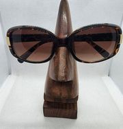 Liz Claiborne Tortoiseshell & Gold Sunglasses