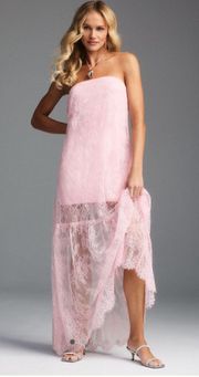 Dress pink lace