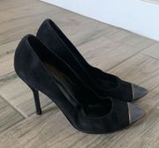 YSL black heels