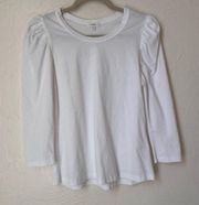 A.L.C Carlie puff sleeve T-shirt size S