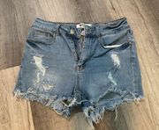 Wax Jean shorts