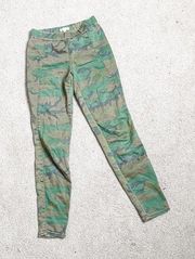 Silence + Noise camo skinny pants