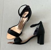 Ted Baker Women’s Black Leather London Shea Ankle Strap Sandal Size 10