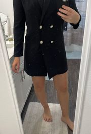 Black Blazer Dress