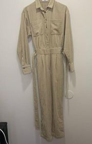 Suit Corduroy Jumpsuit Size XS