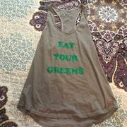 Peace Love World Eat Your Greens Tank Top