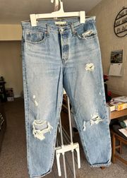 Wedgie Straight Jeans