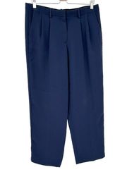 THEORY Womens Straconi Admiral Crepe Light Cropped Dress Trouser Pants Size 10