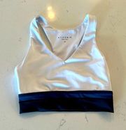 All Fenix Anthropologie White Black Women's Sports Bra Size XS