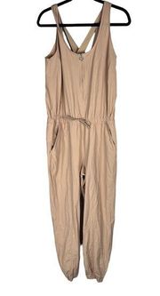 Lululemon Tan jumpsuit size 8