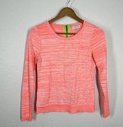 MILLY Neon Spacedye Sweater