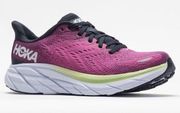 Hoka  One One Clifton 8 Women’s Sneakers Ibis Rose Pink Green Size 10D