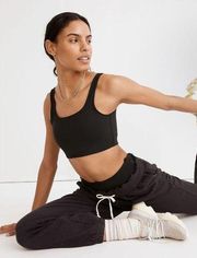 Madewell Flex Square-Neck Sports Bra [C-13]