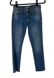 Joe’s Jeans Straight Leg Raw Hem Jeans