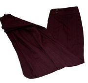 Apostrophe Red Maroon Dress Pants Women Size 14 Professional Comfortable Design!