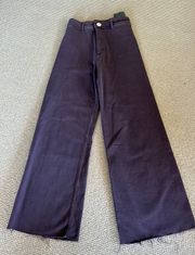 Purple  Marine Wide Leg Jeans