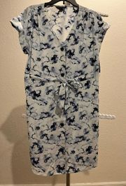 🌷NWT  Blue & White Tie Dye Dress🌷