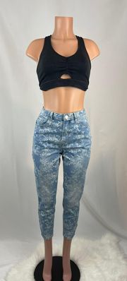 Floral Jeans