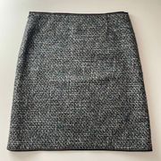 Elie Tahari tweed midi skirt.  Lined.  Size 4.