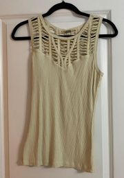 Gimmicks Cream Tank Top