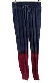 Ava + Esme Navy Tie Dye Jogger Size XS New