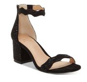 INC International Concept Hadwin Scallop Block-Heel Sandals - Size 9.5