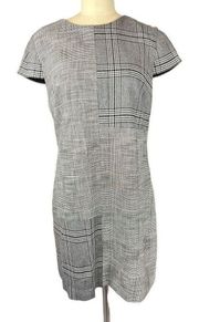 Alicia + Olivia Coley Plaid Mini Dress Size 8