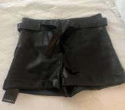 Leather Shorts