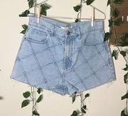 Pacsun Vintage High Rise Jean Shorts