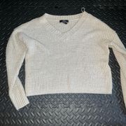 Urban heritage knit v neck sweater size small