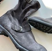 Paul Green Suede Gray Boots Size 6.5 US (…