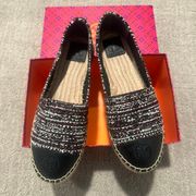 Tweed Espadrilles size 8