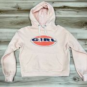 Re/Done Girl Pink Hoodie Women’s XS