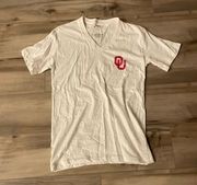 Pressbox University of Oklahoma Sooners womens short sleeve t shirt size small