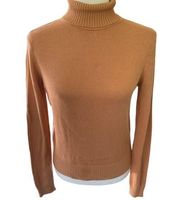 Ann Taylor 100% Silk Turtleneck Sweater