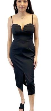 NEW Yumi Kim Womens S Show Stopper Pencil Dress Black Structure LBD Classic