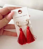 Outfitters Tassel Earnings NWT