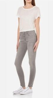 J Brand Women's Skinny Leg Gray Midrise Jeans Size 28