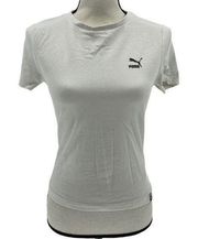 Puma Women's Short Sleeve White Tee Size S