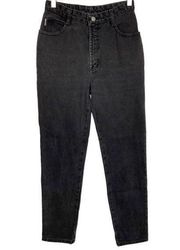 Bongo Vintage Faded Black High Rise Mom Jeans 7
