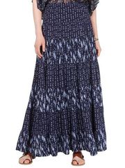 Style & Co Mixed Print Tiered Maxi Skirt