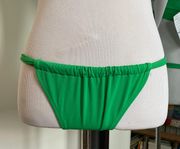 Small Green Ultra High Leg Bikini Bottoms