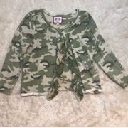 3/30 Juicy Couture camouflage cardigan XL